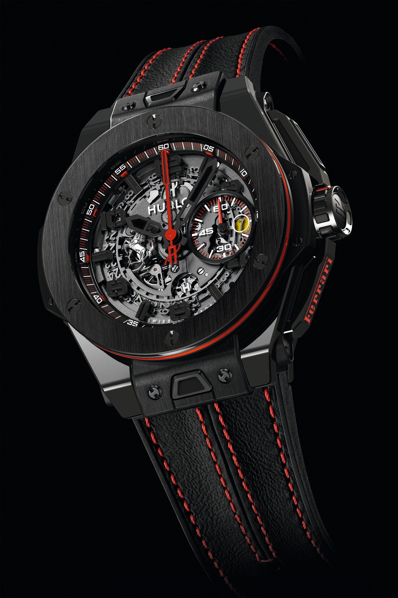 Replica Hublot Big Bang Ferrari Black Ceramic 401.CX.0123.VR Replica Watch review